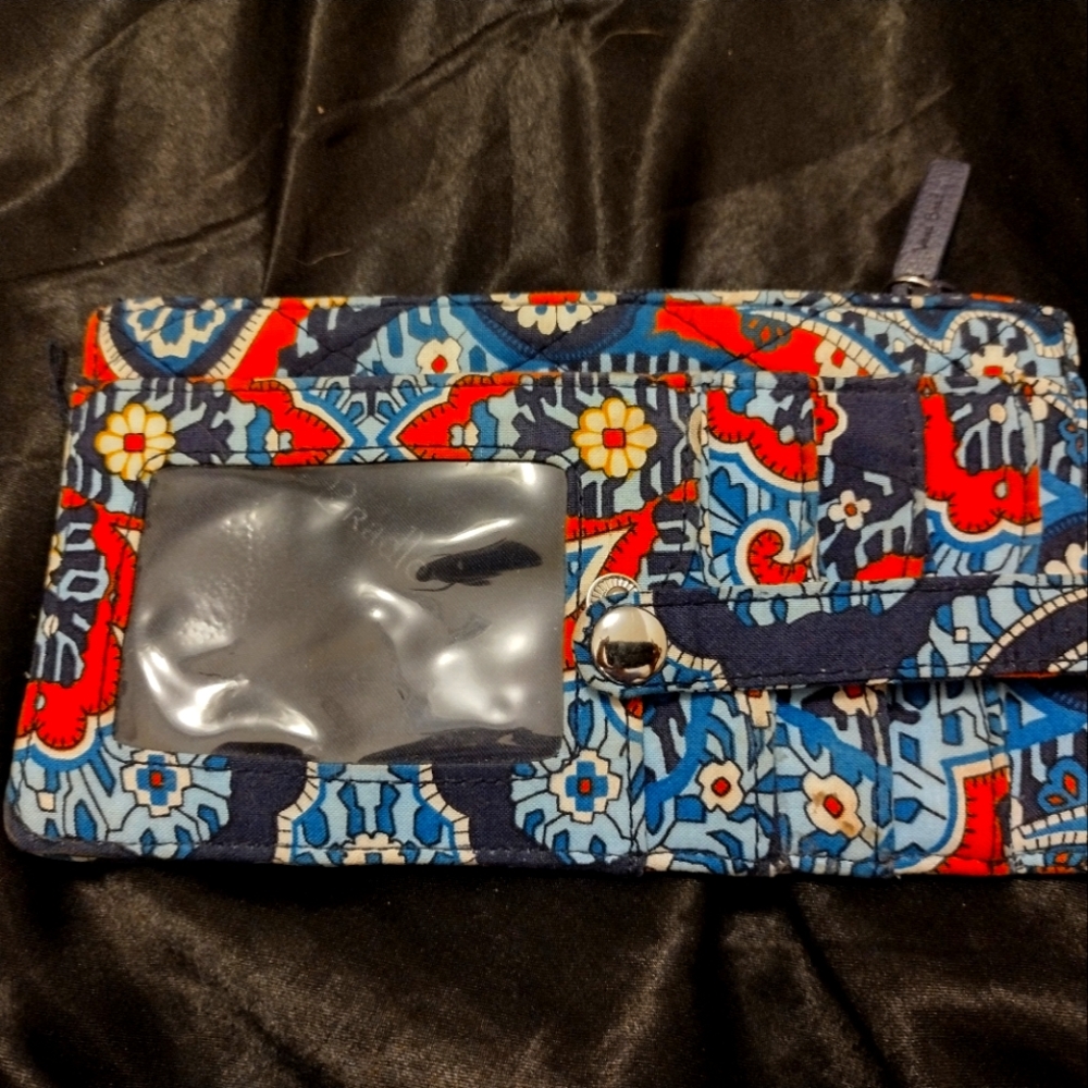 Vera Bradley Ultimate Card Case With Rfid Protection Gem
